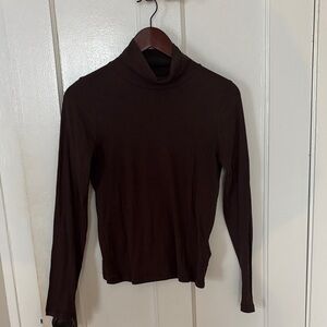 J. crew tissue crepe 100% cotton turtleneck size small